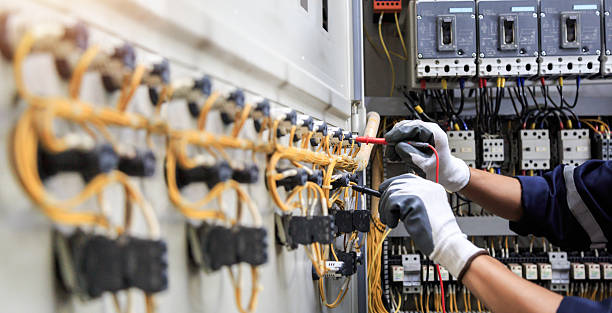 Professional Electrician technician working in Salina, KS